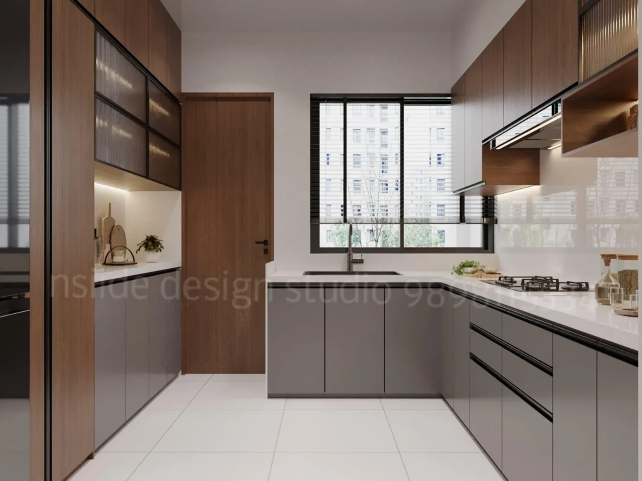 NSIIDE Modular Kitchen Studio Design and Execution
