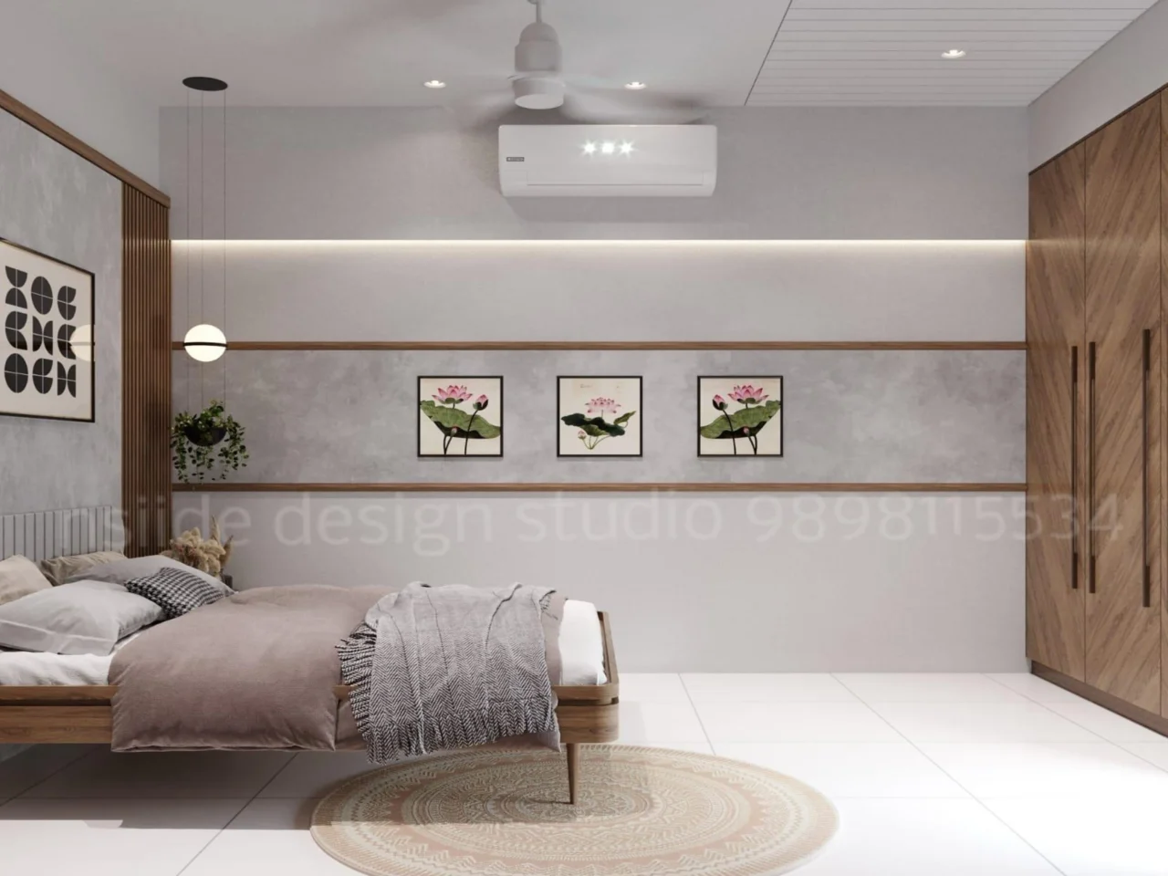 NSIIDE Pure Luxury Bedroom Interior and Joinery